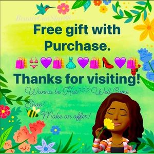 BEAUTYCANSLAY88: FREE GIFT WITH PURCHASE!!!!🥰💜🛍👠👗💋🛍💜🥰MAKE AN OFFER!💯🤝